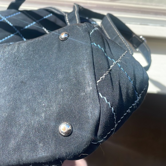 Vera Bradley Black Microfiber Backpack - Picture 7 of 7